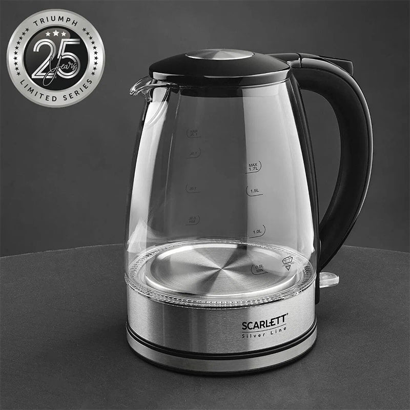 ელექტრო ჩაიდანი SCARLETT SC-EK27G95 – ყიდვა ყველაზე იაფად ან განვადებით