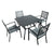 მეტალის მაგიდა 4 სკამით SA5143 BM-00177690