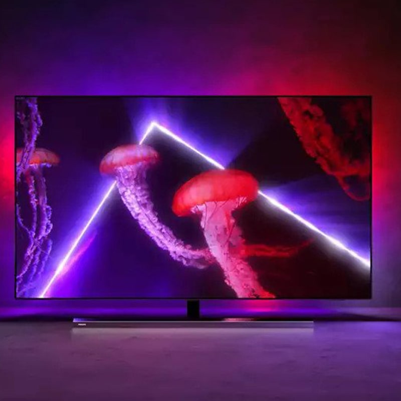 Smart Android 4k ტელევიზორი Philips OLED Ambilight 48OLED807/12 48 Inc ...