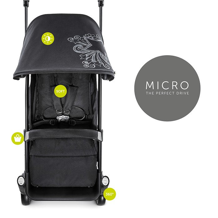 hauck micro Baby stroller Hauck Micro Black 150412 – ყიდვა ყველაზე იაფად ან განვადებით