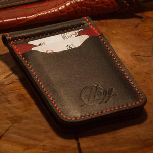 ხელნაკეთი ნატურალური ტყავის საფულე Hogy HG-20 Handmade Leather Wallet