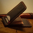ხელნაკეთი ნატურალური ტყავის საფულე Hogy HG-20 Handmade Leather Wallet