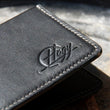 ხელნაკეთი ნატურალური ტყავის საფულე Hogy HG-88 Handmade Leather Wallet