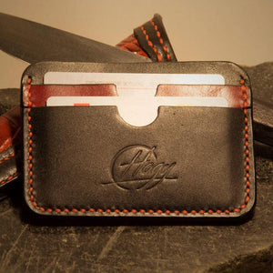 ხელნაკეთი ნატურალური ტყავის საფულე Hogy HG-56 Handmade Leather Wallet