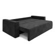 გასაშლელი დივანი სათავსოთი San Sebastian Black 240x95x85 სმ