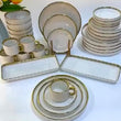ჭურჭლის ნაკრები 6 პერსონაზე Katherina 32PCS White