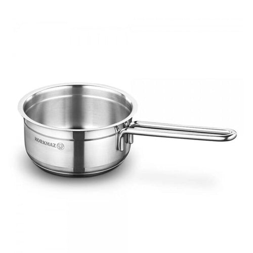 უჟანგავი ფოლადის ქვაბი Korkmaz A1015 Saucepan 14x7 სმ / 1,0 ლ