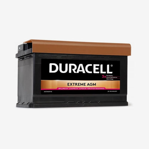 ავტომობილის აკუმულატორი 92ამპ Duracell DE92 AGM 92 Ah DIN . L5
