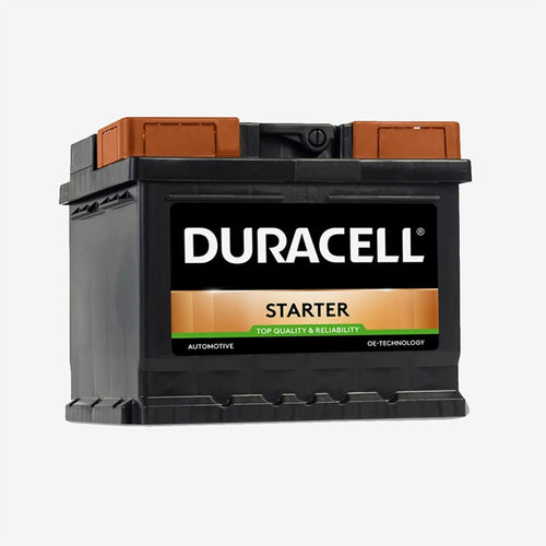 ავტომობილის აკუმულატორი 44ამპ Duracell DS44 44 Ah DIN . L1 B