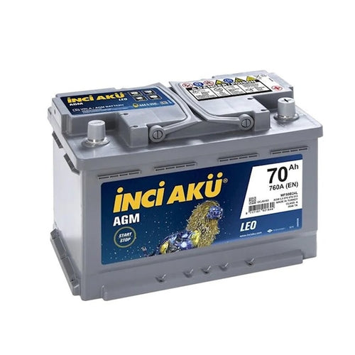 ავტომობილის აკუმულატორი 70ამპ DIN L3 AGM INCI 1010991