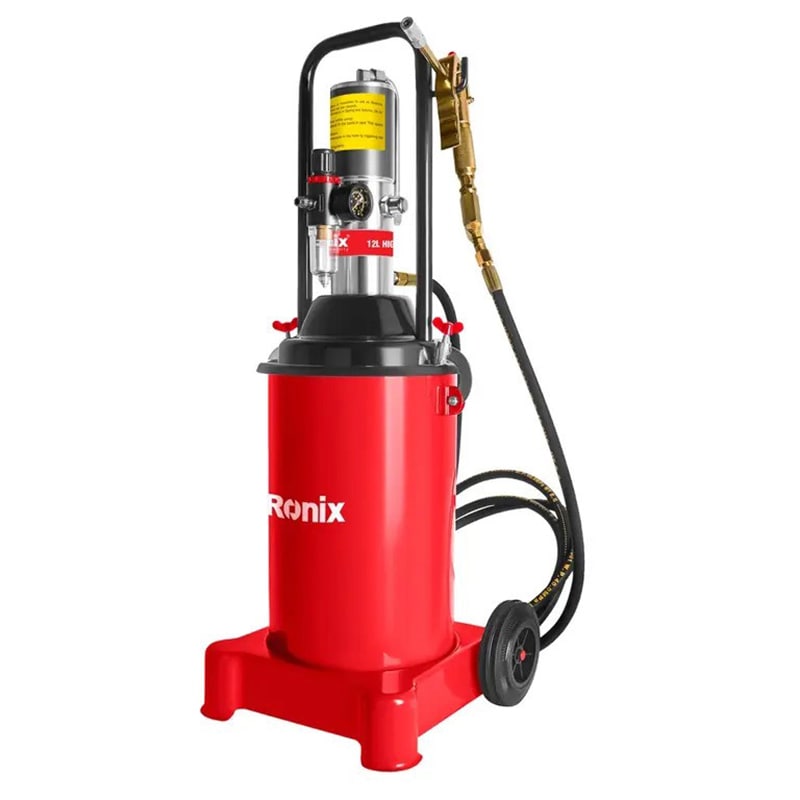 მაღალი წნევის პნევმატური საპოხის ტუმბო RONIX RH-4308