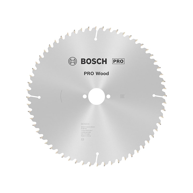 ხერხის პირი 250x3,2x30მმ-60T BOSCH 2608640665