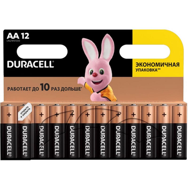 ელემენტი Duracell Basic AA 12 BL NB VENx