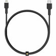 USB კაბელი Aukey CB-NCL1 27W Nylon Braided USB-C to Lightning Cable 1M