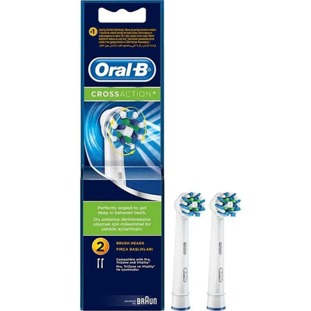 ელ.ჯაგრისის თავი Oral-B EB50RB 2ct CrossAction TCCAR FFS