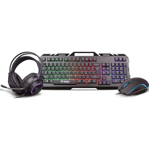 კლავიატურა მაუსი და ყურსასმენი Yenkee YGS 01