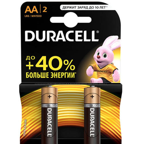 ელემენტი Duracell Basic AA K2