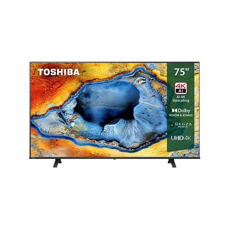Smart 4K ტელევიზორი TOSHIBA 75C350NE 75 inch (190სმ)