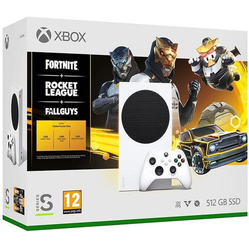 კონსოლი Microsoft Xbox Series S (512GB) Fortnite + Rocket League + Fall Guys