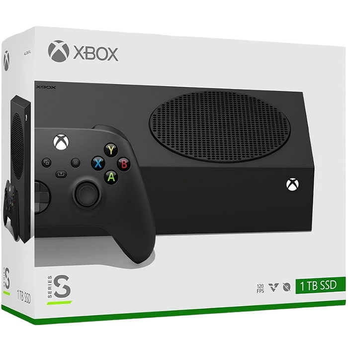 კონსოლი Microsoft Xbox Series S (1TB) Digital - Black