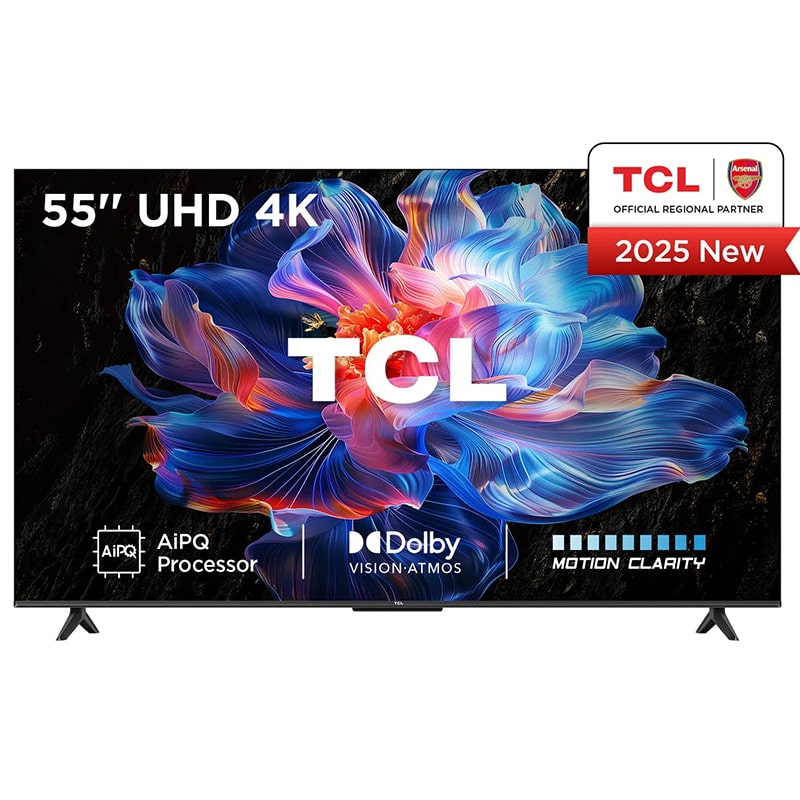Smart 4K ტელევიზორი TCL 55V6C 55 inch (140 სმ) 2025წ.