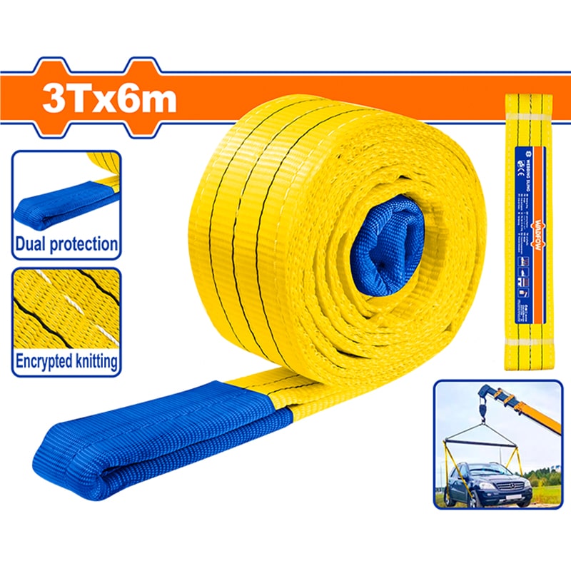 Waddle Rope Webbing rope 3tonX6m WADFOW WWG1336 – ყიდვა ყველაზე იაფად ან განვადებით