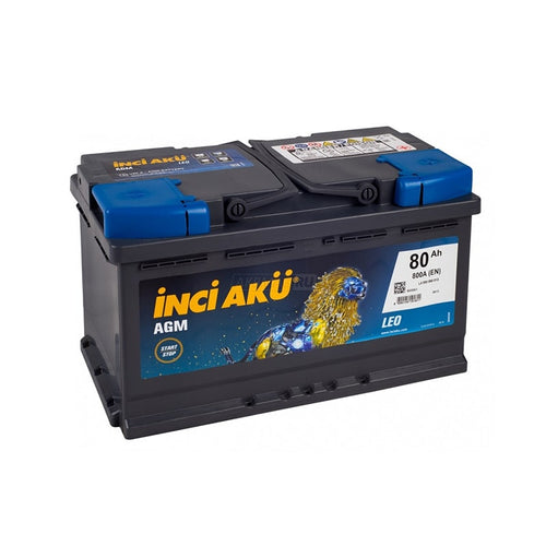 ავტომობილის აკუმულატორი 80ამპ DIN L4 AGM INCI 1013898