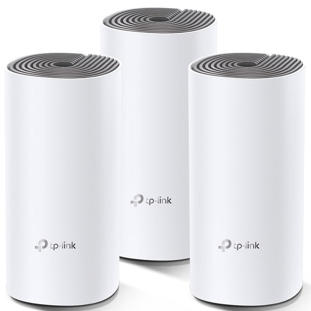 Wi-Fi როუტერი TP-Link DECO E4(3-PACK)