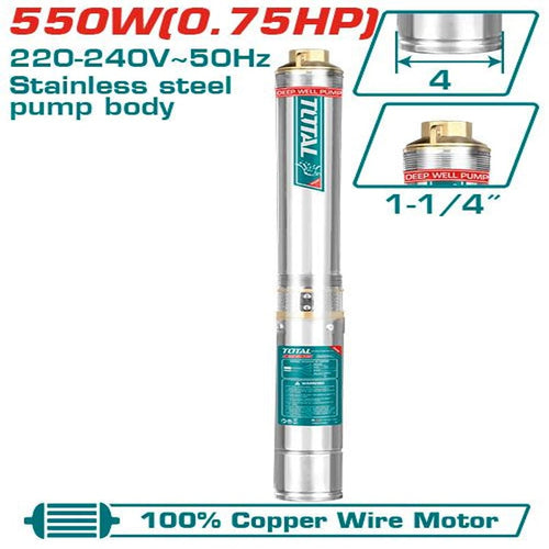 ტუმბო ჭის 550 W TOTAL TWP55501