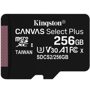 მეხსიერების ბარათი Kingston 256GB Canvas Select Plus (SDCS2/256GBSP)