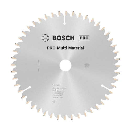 ცირკული ხერხის საჭრელი დისკი 184x2,4/1,8x30მმ-48T BOSCH 2608640506
