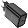 დამტენი Hoco DC80 Modern PD45W Single port charger Type-C Black