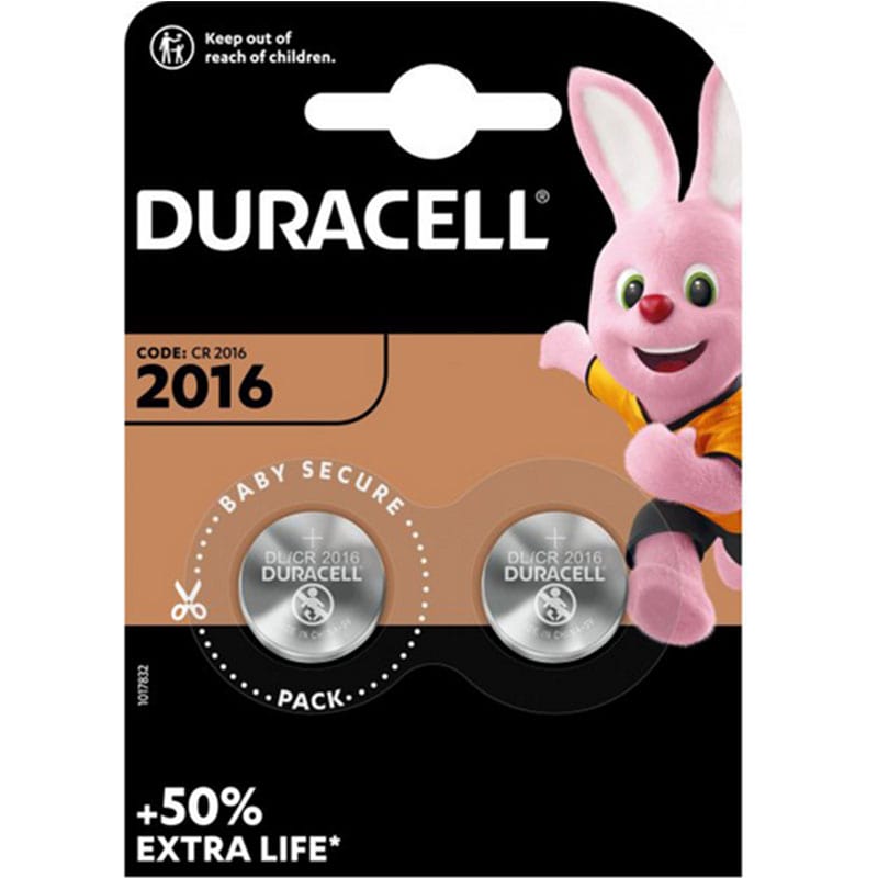 ელემენტი Duracell 2016 2BL CEETA IRIS MON EU