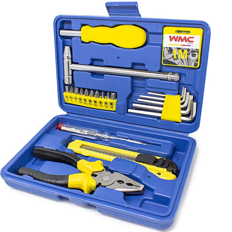 21 ნაჭრიანი ხელსაწყოების ნაკრები WMC TOOLS WMC-1021