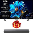 Smart 4K ტელევიზორი TCL 85P7K 85 inch (216 სმ) საჩუქრად საუნდბარი TCL S45H