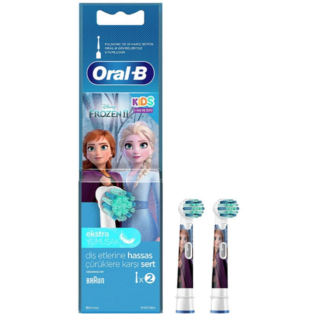 ელ.ჯაგრისის თავი Oral-B EB10S 2K TCCAR Frozen FFS Brushset