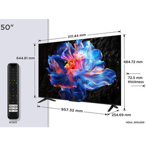 Smart 4K ტელევიზორი TCL 50V6C 50 inch (127 სმ) 2025წ.