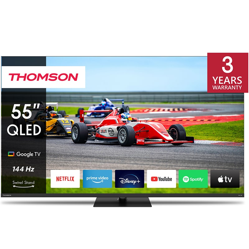 Smart 4K Android ტელევიზორი Thomson QLED Pro 55QG7C14 55 inch (139 სმ)