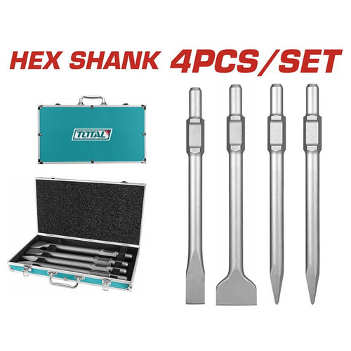 სამტვრევების ნაკრები SDS HEX, 4ც Total TAC0304375