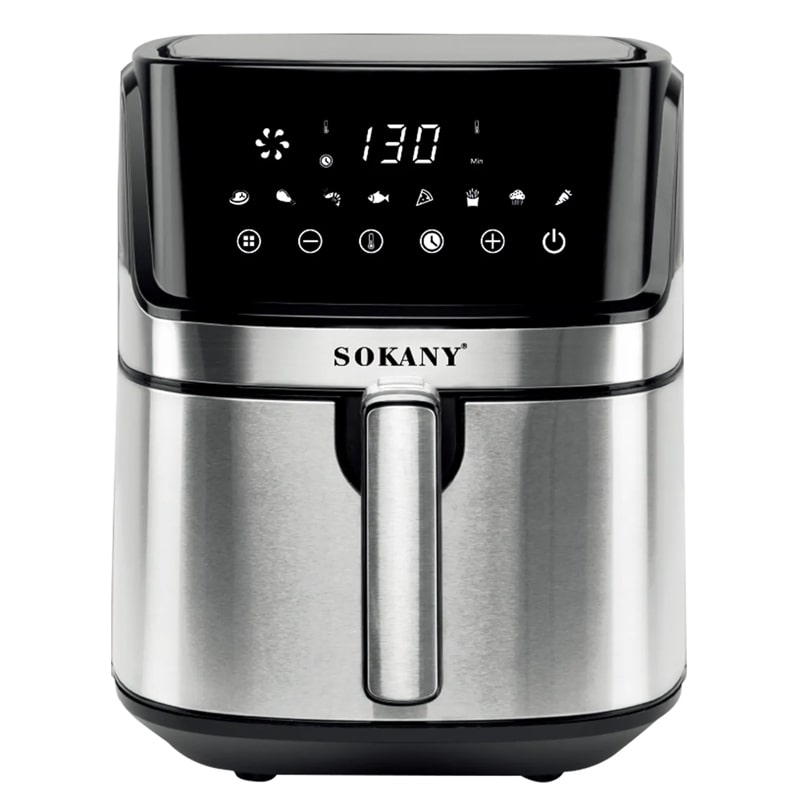აეროგრილი 8ლ Sokany SK-ZG-8042