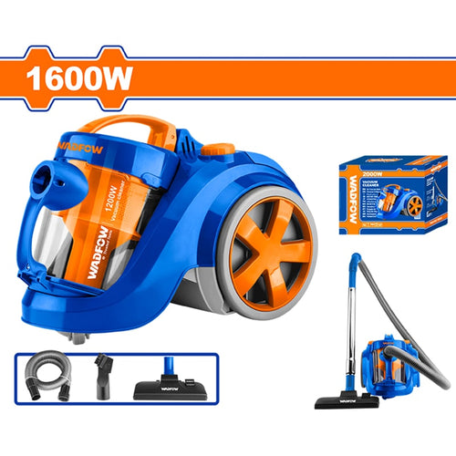 მტვერსასრუტი 1600W 1,8ლ WADFOW WVR6520