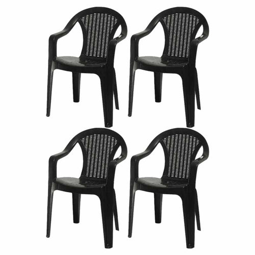 იტალიური დიზაინის კლასიკური სტილის სკამების 4 ცალიანი ნაკრები Mega