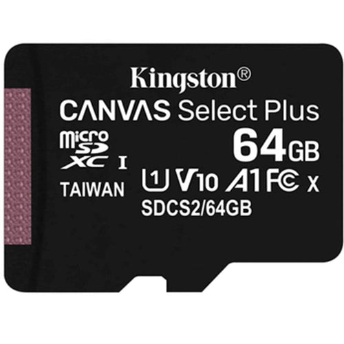 მეხსიერების ბარათი Kingston 64GB SDCS2/64GBSP