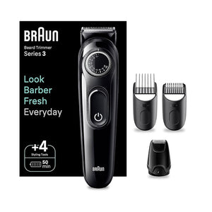ტრიმერი BRAUN BEARD BT3420 BLK/GREY CEEMEA