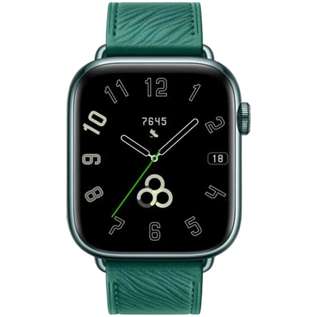 სმარტ საათი Honor Watch 5 Leather Strap Green (STL-B19)