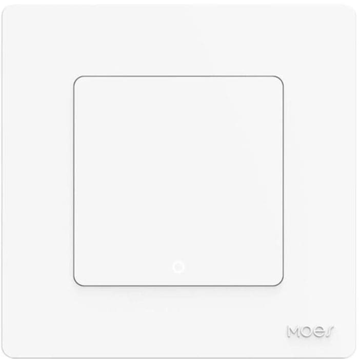 შუქის ჭკვიანი ჩამრთველი MOES WS-SR-EU1-L-WH-MS