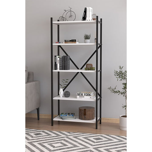 5 დონიანი თარო თეთრი (BF-751)