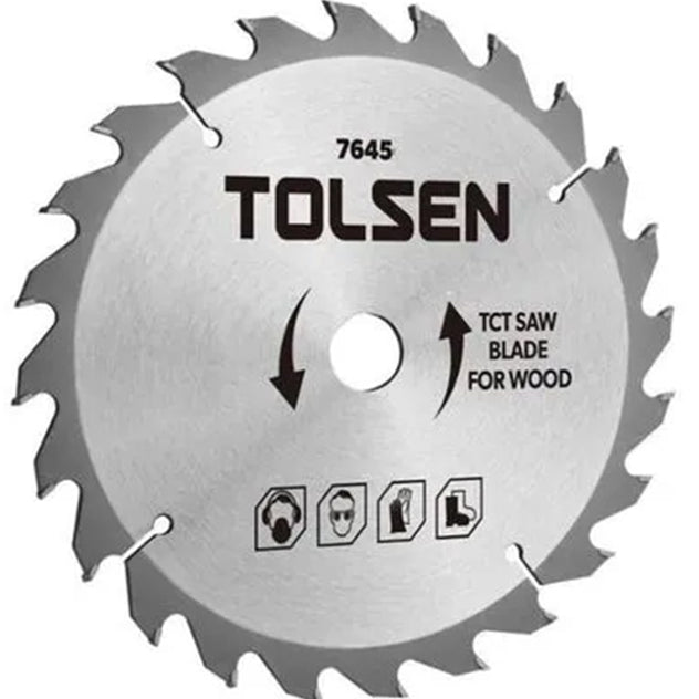 საჭრელი დისკი ხისთვის Tolsen TOL919-76451 235 მმ