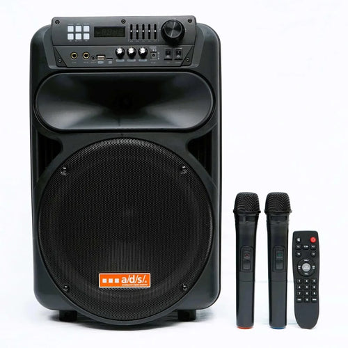 Bluetooth დინამიკი 2 მიკროფონით და დისტანციური მართვით ADS TEB12D