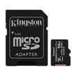 მეხსიერების ბარათი Kingston MicroSD 64GB With SD Adapter SDCS2\64